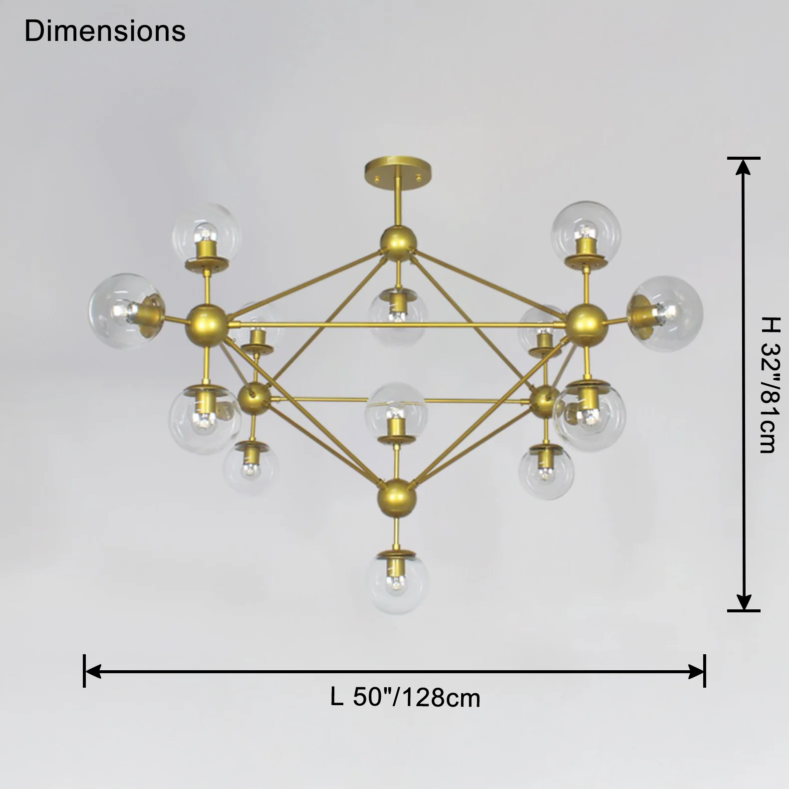 WOMO Sputnik Sphere Chandelier-WM2704 - Image 54