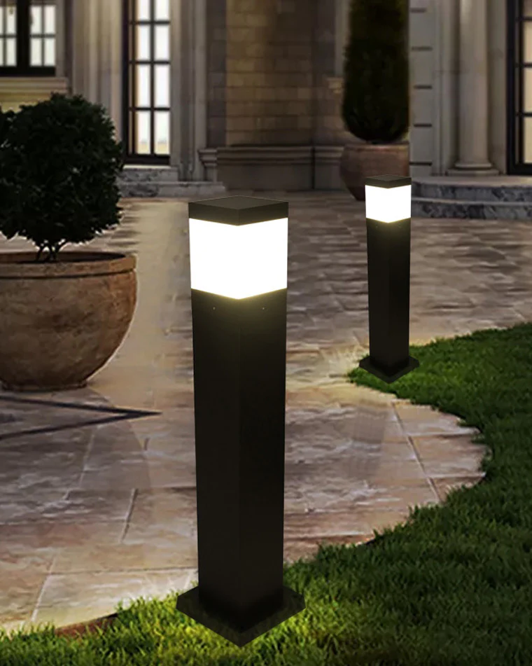 WOMO Square Bollard Light-WM9109 - Image 2