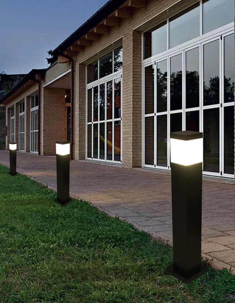 WOMO Square Bollard Light-WM9109 - Image 5