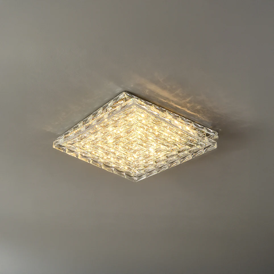 WOMO Square Crystal Ceiling Light-WM1141 - Image 19