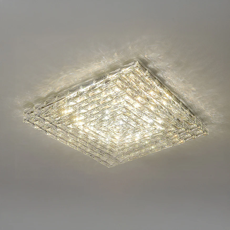 WOMO Square Crystal Ceiling Light-WM1141 - Image 21