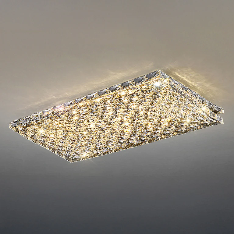 WOMO Square Crystal Ceiling Light-WM1141 - Image 23