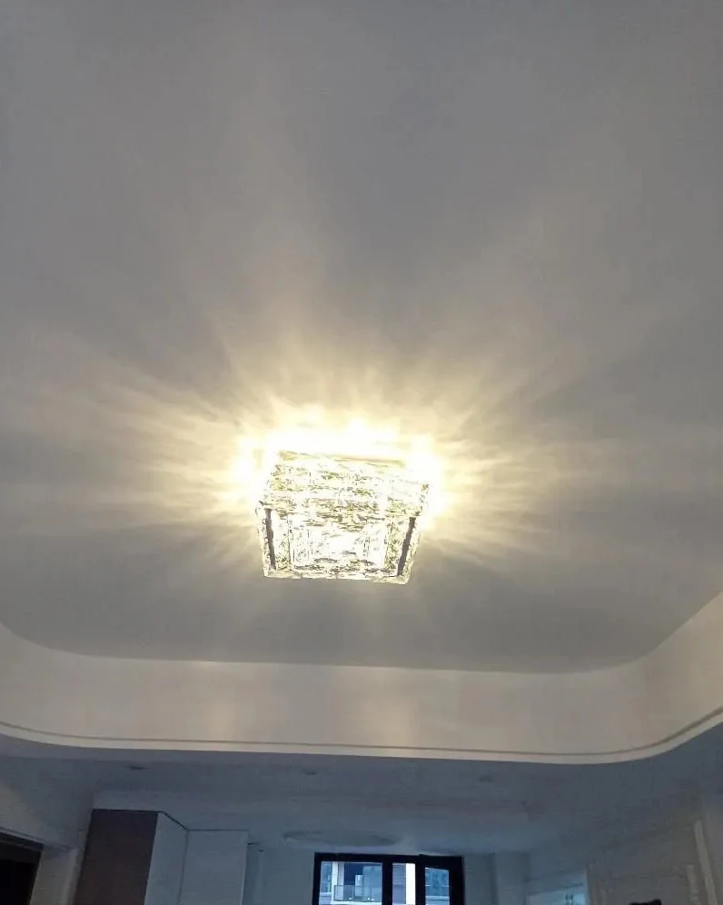 WOMO Square Crystal Flush Mount Ceiling Light-WM1130 - Image 23