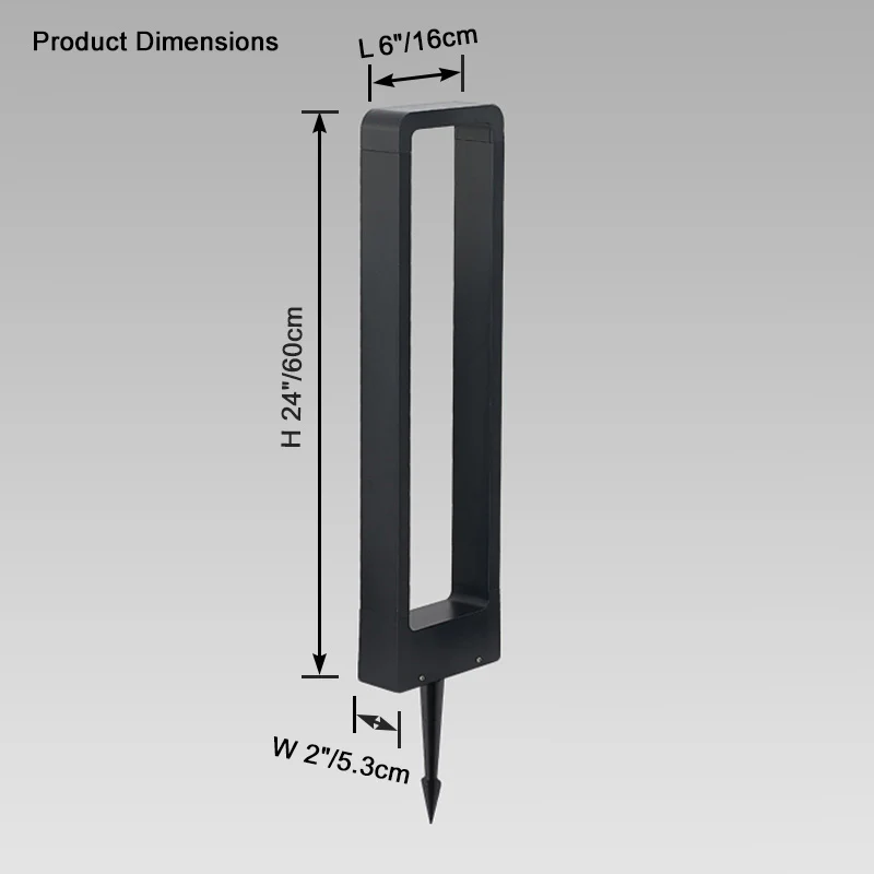 WOMO Square Hardwired Pathway Light-WM9046 - Image 14