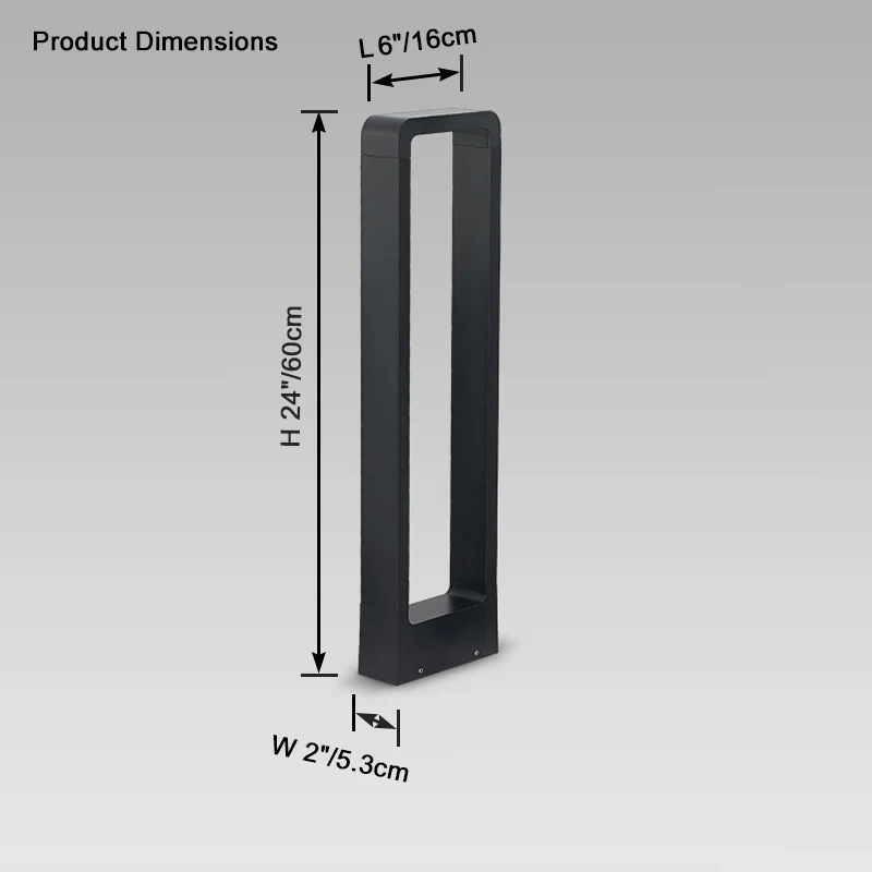 WOMO Square Hardwired Pathway Light-WM9046 - Image 16