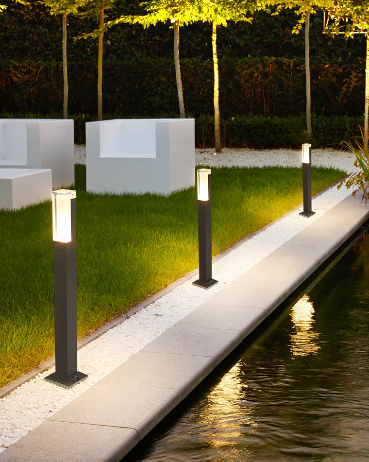 WOMO Square Hardwired Pathway Light-WM9047 - Image 10