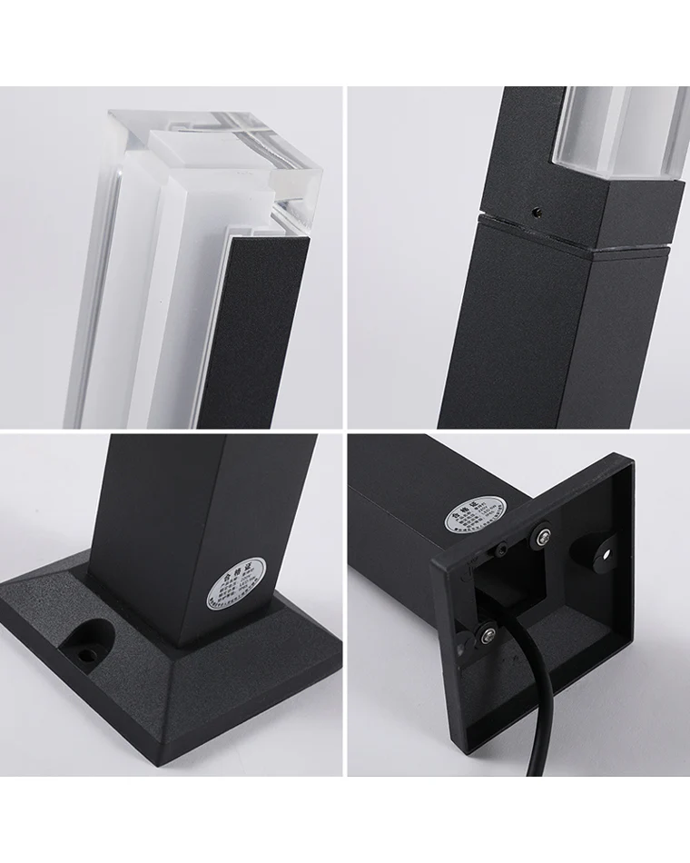 WOMO Square Hardwired Pathway Light-WM9047 - Image 18