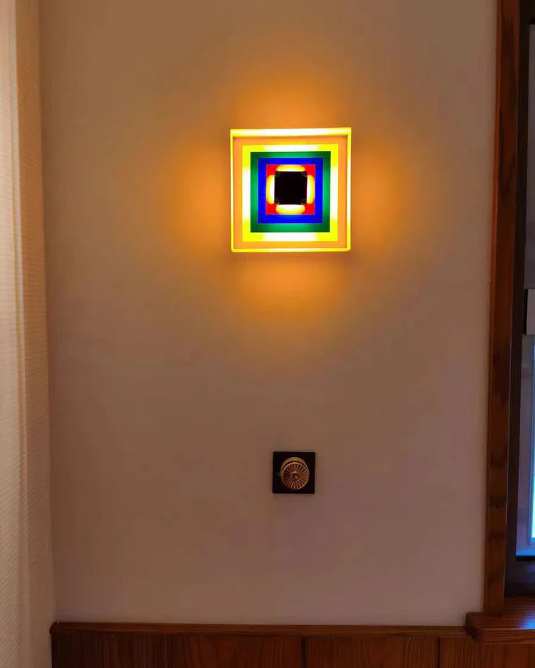 WOMO Square Sculptural Wall Sconce-WM6047 - Image 12