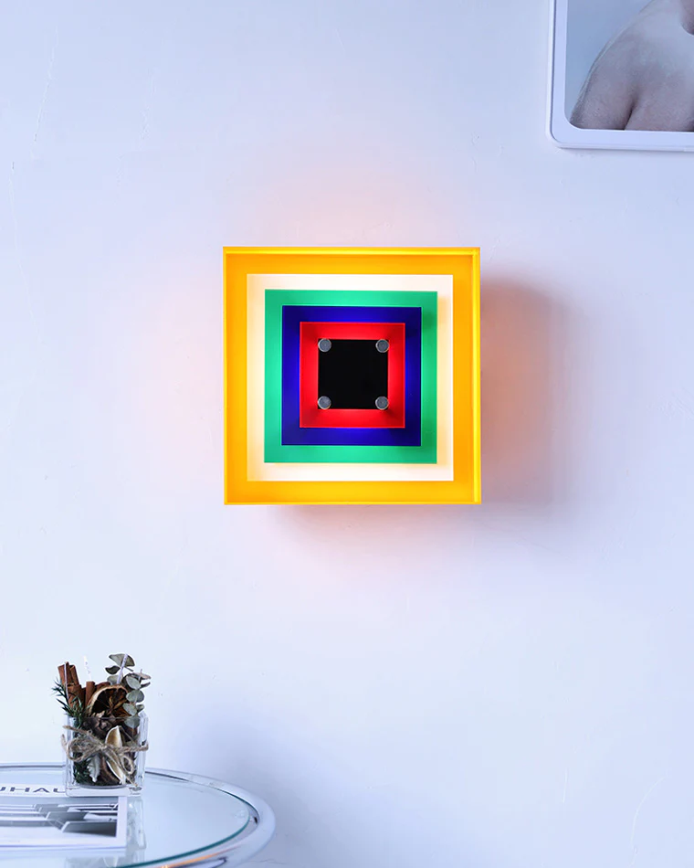 WOMO Square Sculptural Wall Sconce-WM6047 - Image 24