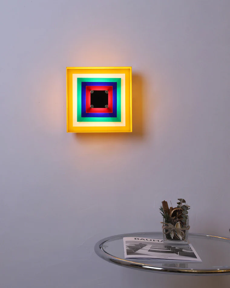WOMO Square Sculptural Wall Sconce-WM6047 - Image 30