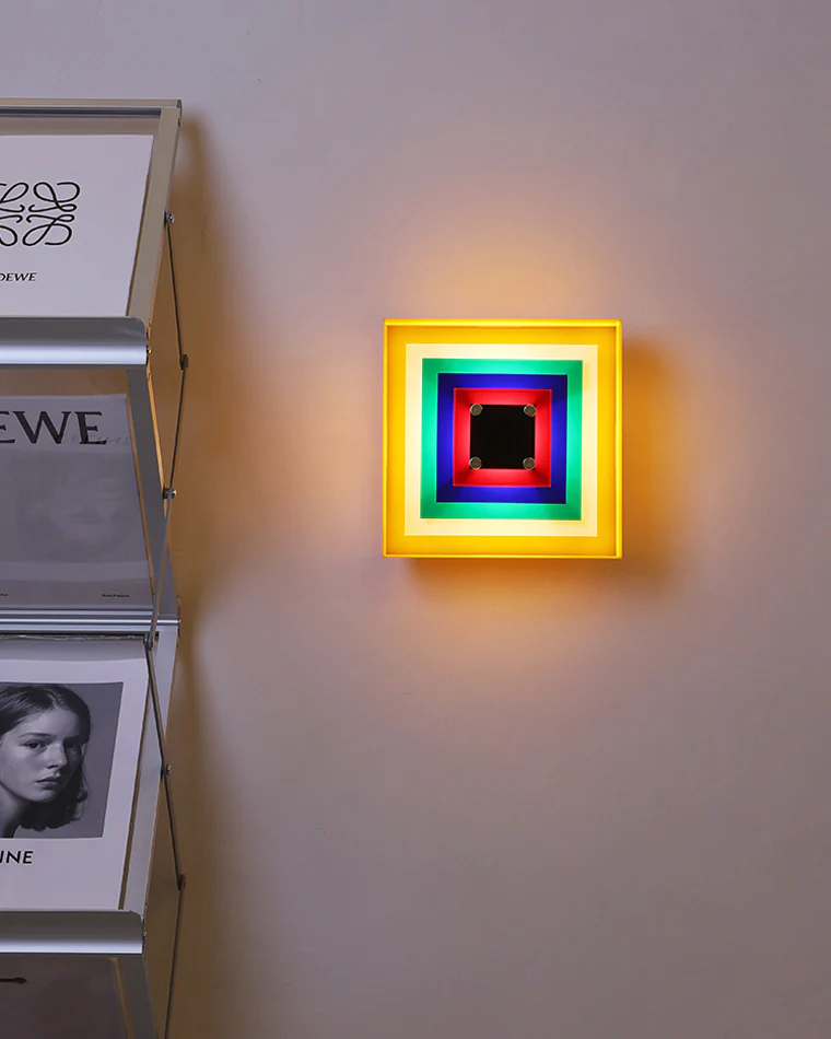 WOMO Square Sculptural Wall Sconce-WM6047 - Image 32