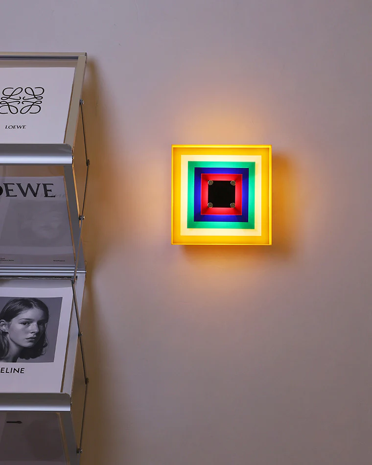 WOMO Square Sculptural Wall Sconce-WM6047 - Image 35