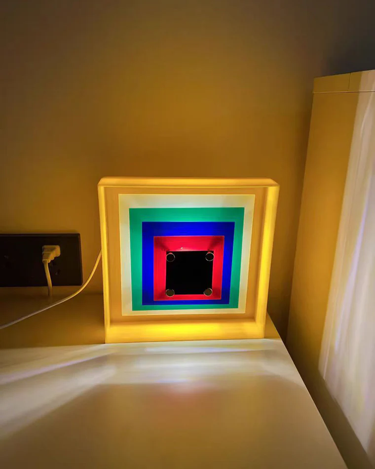 WOMO Square Sculptural Wall Sconce-WM6047 - Image 4
