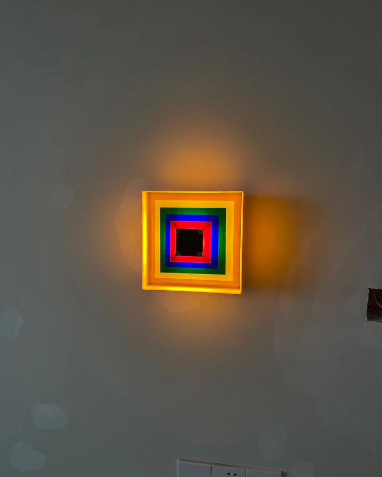 WOMO Square Sculptural Wall Sconce-WM6047 - Image 5
