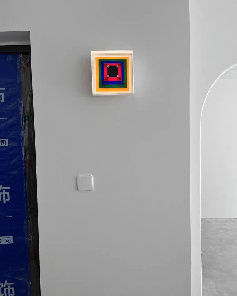 WOMO Square Sculptural Wall Sconce-WM6047 - Image 8