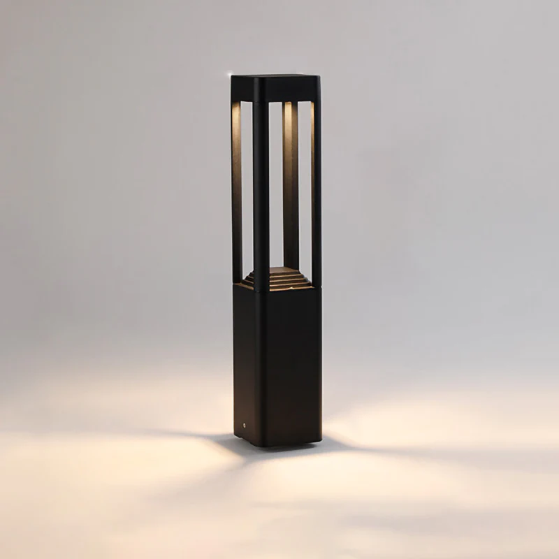 WOMO Square Solar Bollard Light-WM9111 - Image 10