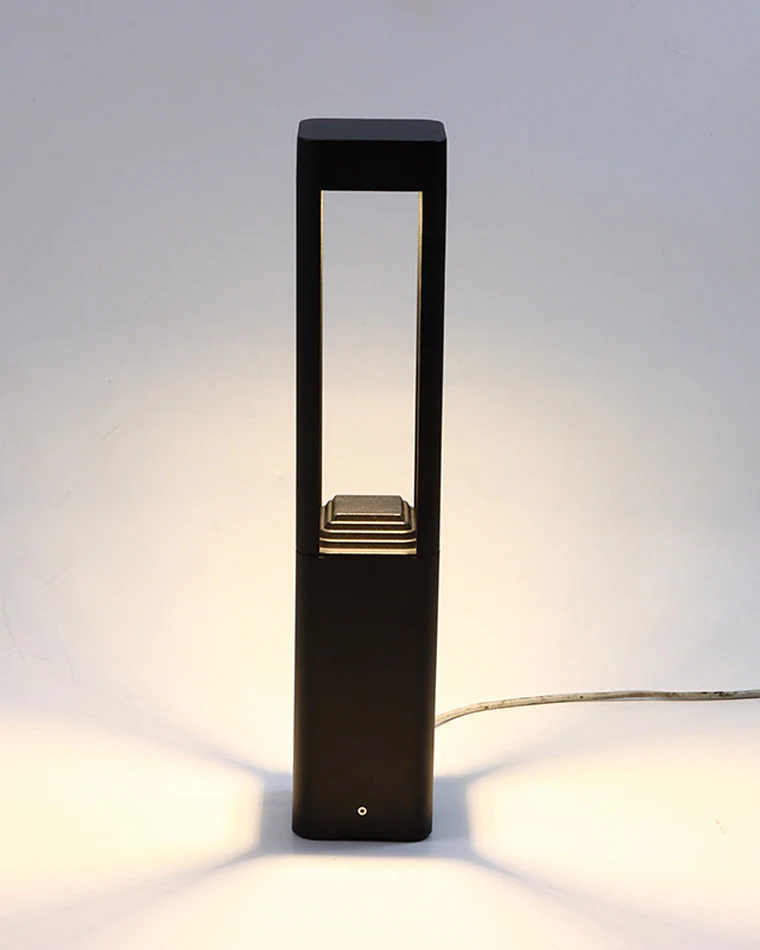WOMO Square Solar Bollard Light-WM9111 - Image 8