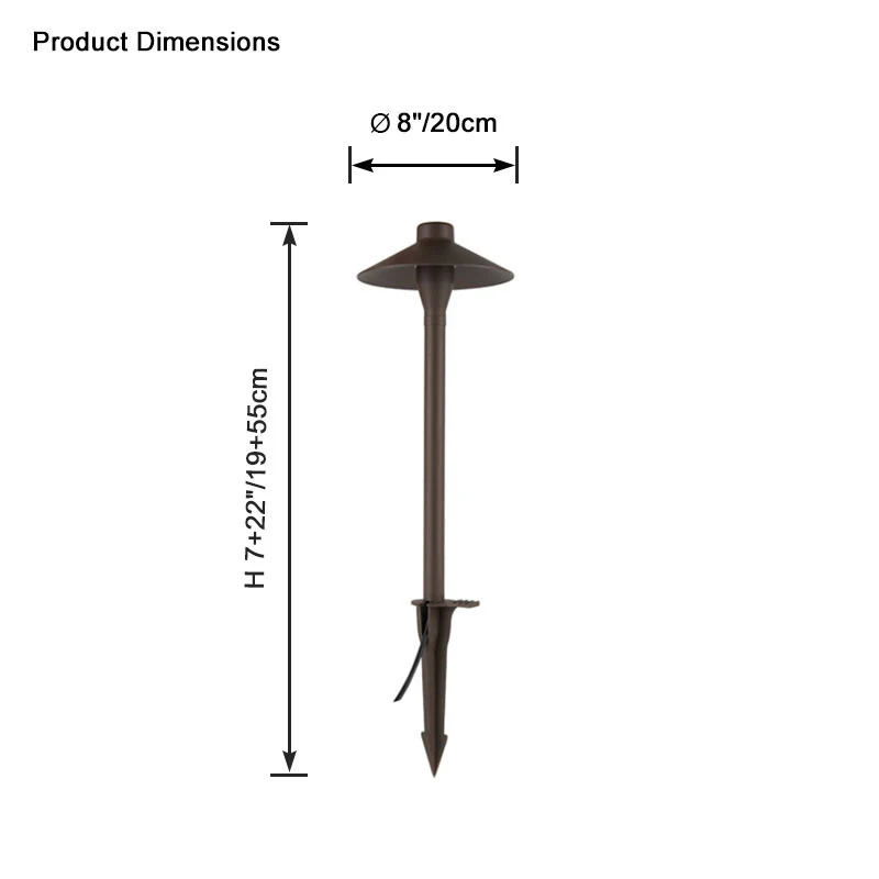 WOMO Classic Stake Light-WM9170 - Image 9