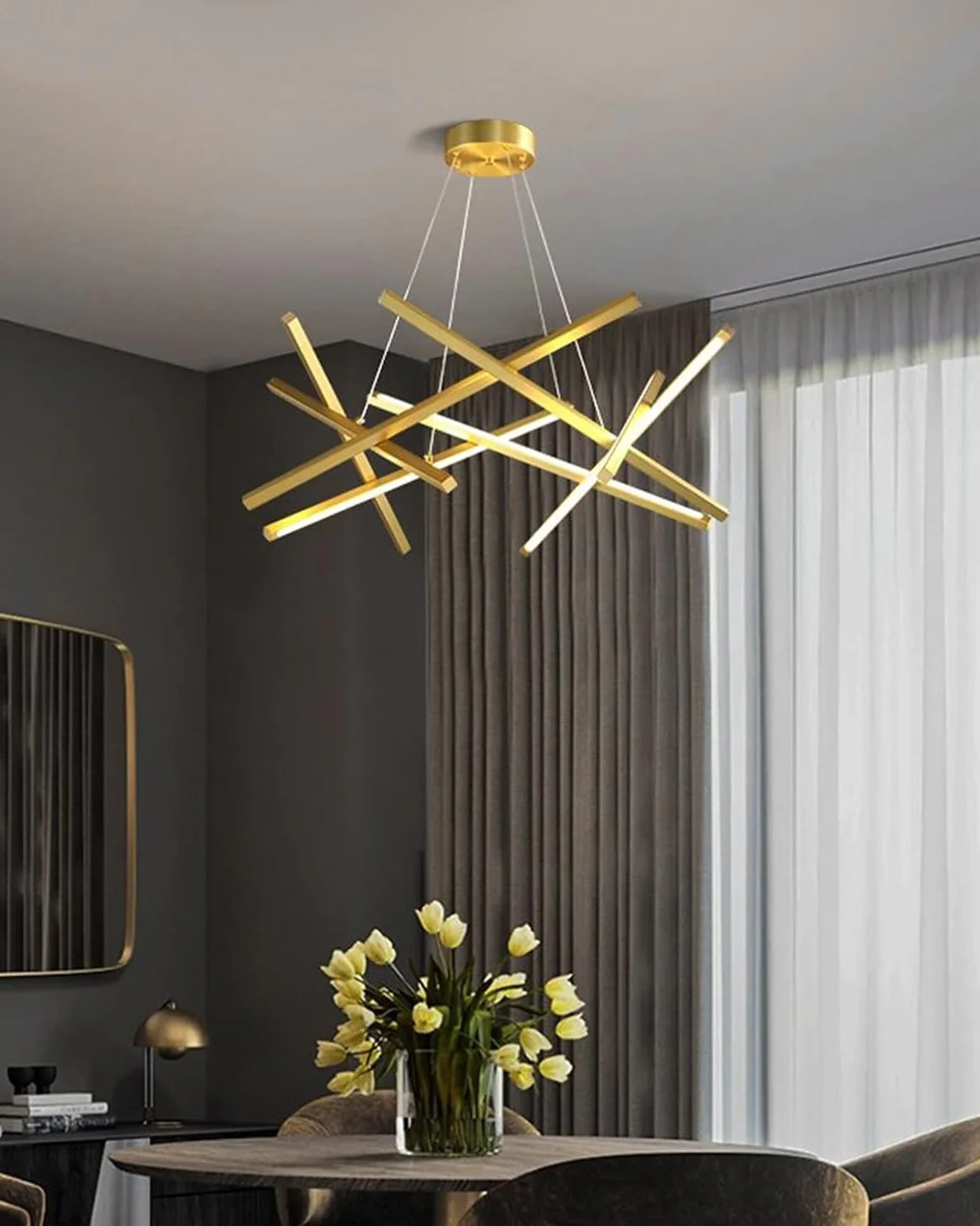 WOMO Stick Led Chandelier-WM2583 - Image 2