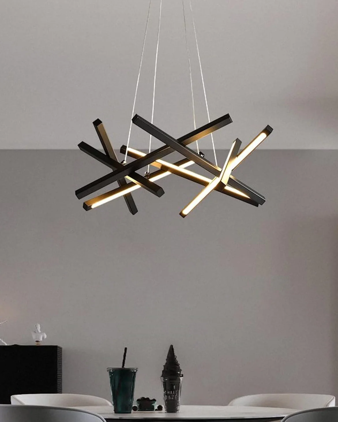 WOMO Stick Led Chandelier-WM2583 - Image 3
