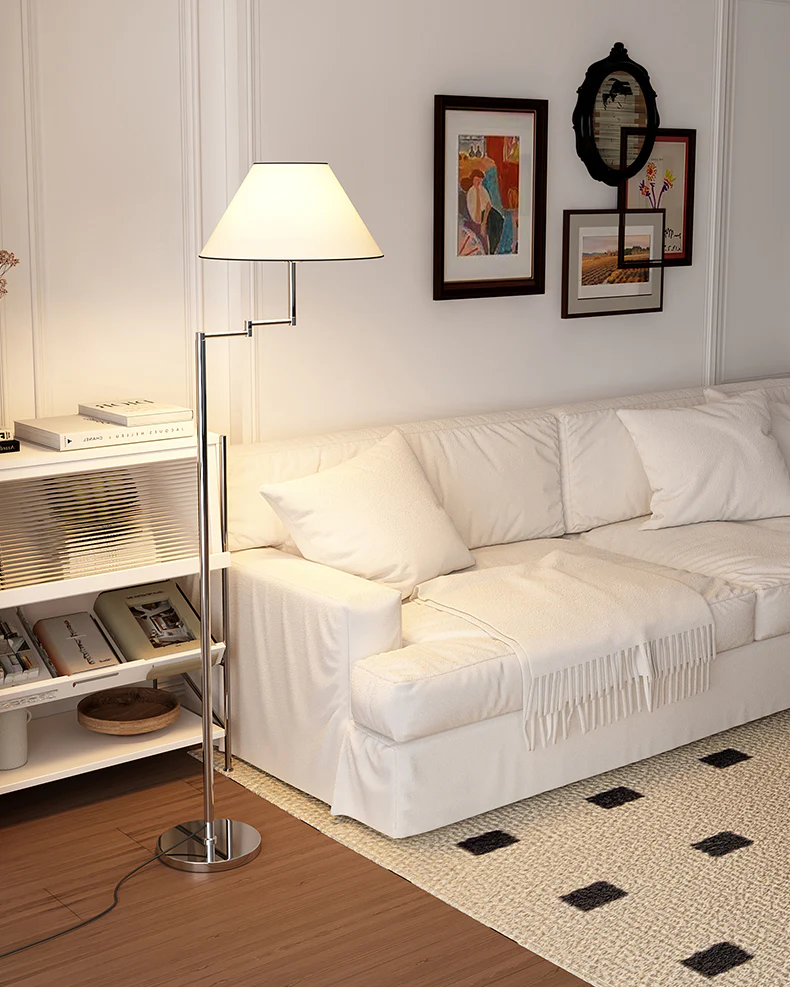 WOMO Cone Swing Arm Floor Lamp-WM7109 - Image 3