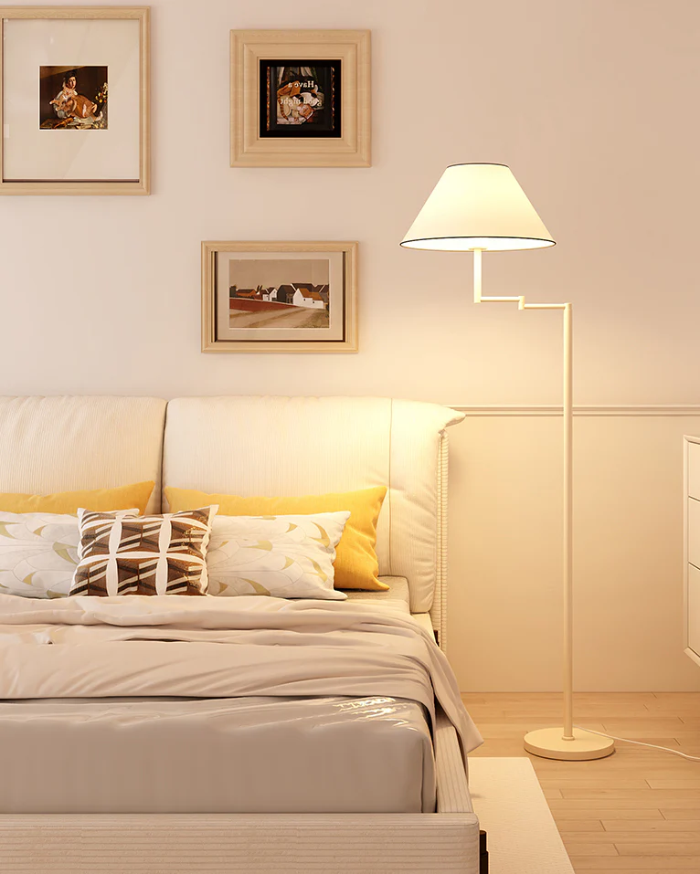 WOMO Cone Swing Arm Floor Lamp-WM7109 - Image 4