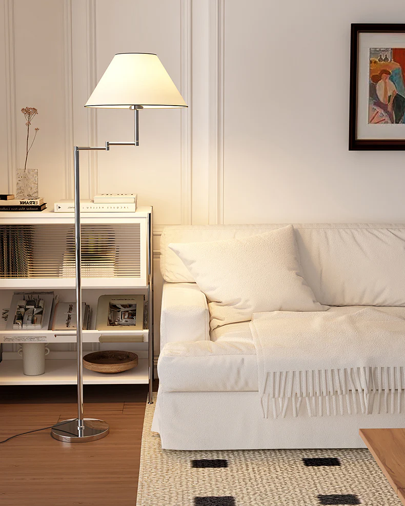 WOMO Cone Swing Arm Floor Lamp-WM7109 - Image 5