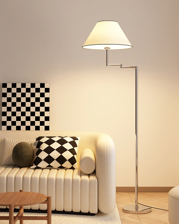 WOMO Cone Swing Arm Floor Lamp-WM7109 - Image 6