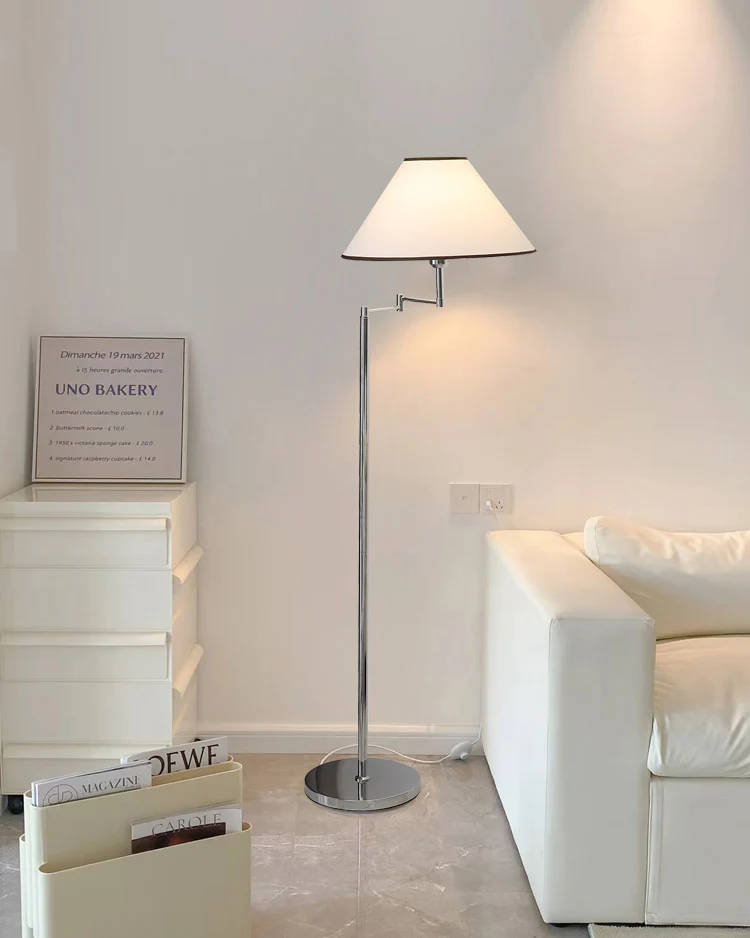 WOMO Cone Swing Arm Floor Lamp-WM7109 - Image 8
