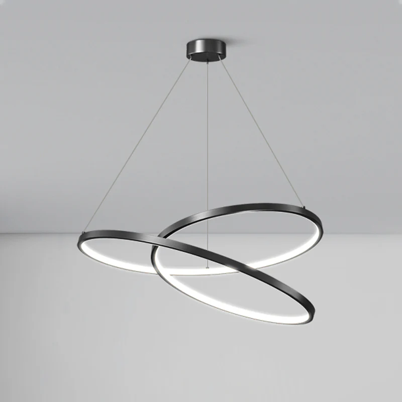 WOMO Swirl Led Brass Pendant Light-WM2354 - Image 17