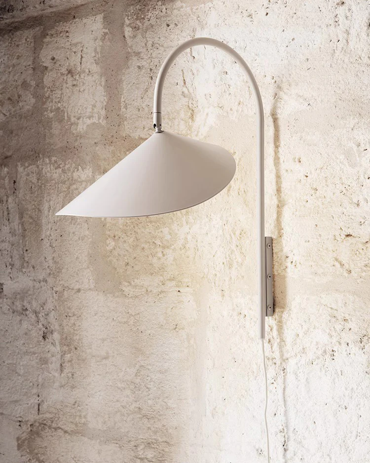 WOMO Swivel Arched Wall Sconce with Plugs and Shade-WM6119 - Image 20