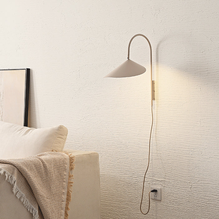 WOMO Swivel Arched Wall Sconce with Plugs and Shade-WM6119 - Image 23