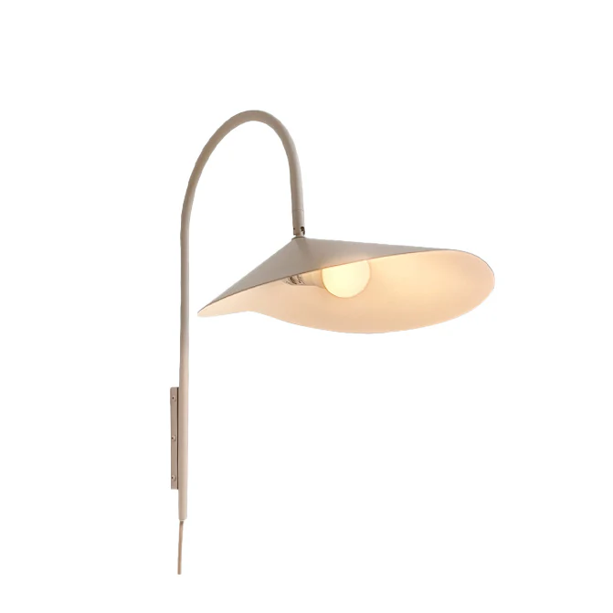 WOMO Swivel Arched Wall Sconce with Plugs and Shade-WM6119 - Image 31