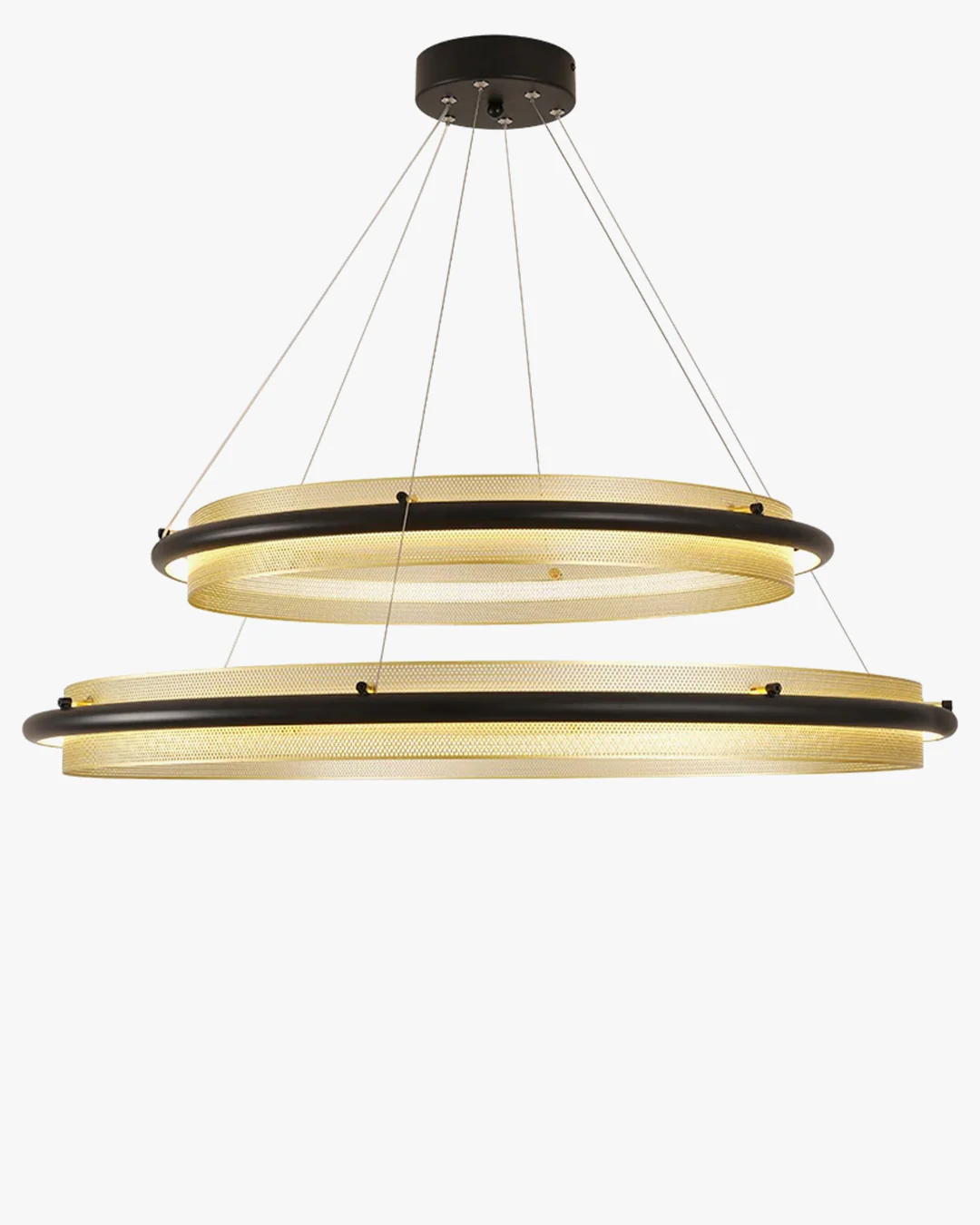 WOMO Tiered Circular Led Chandelier-WM2119b - Image 13