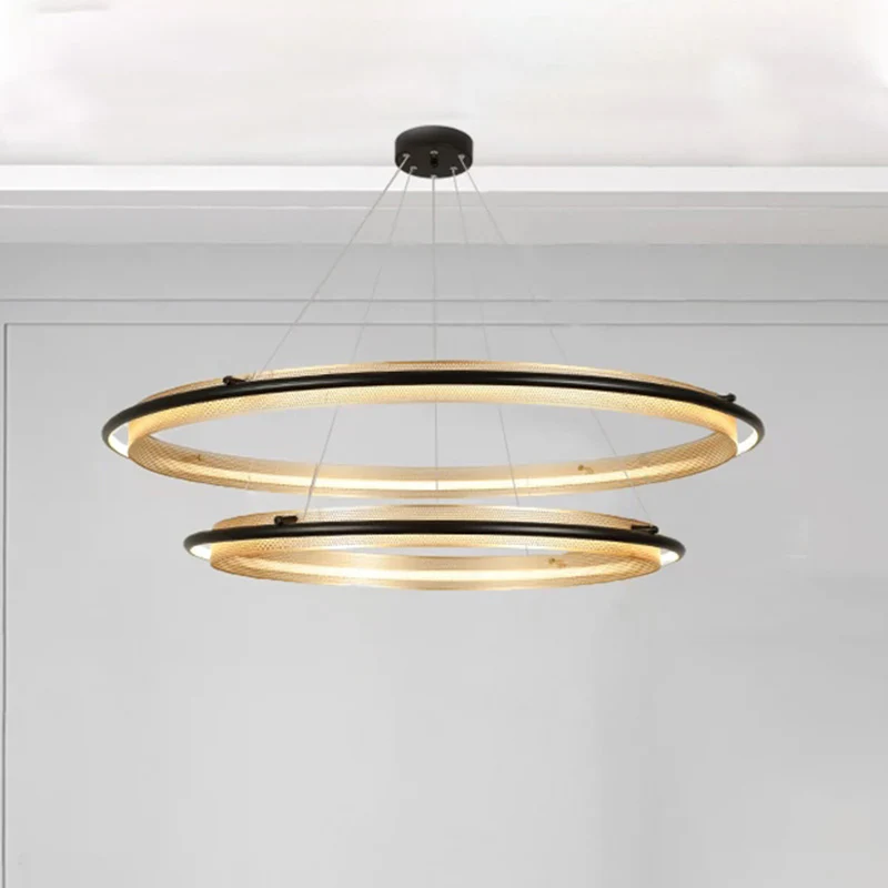 WOMO Tiered Circular Led Chandelier-WM2119b - Image 18