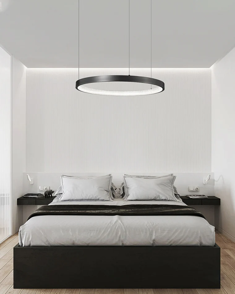 WOMO Tiered Circular Led Brass Chandelier-WM2345 - Image 7