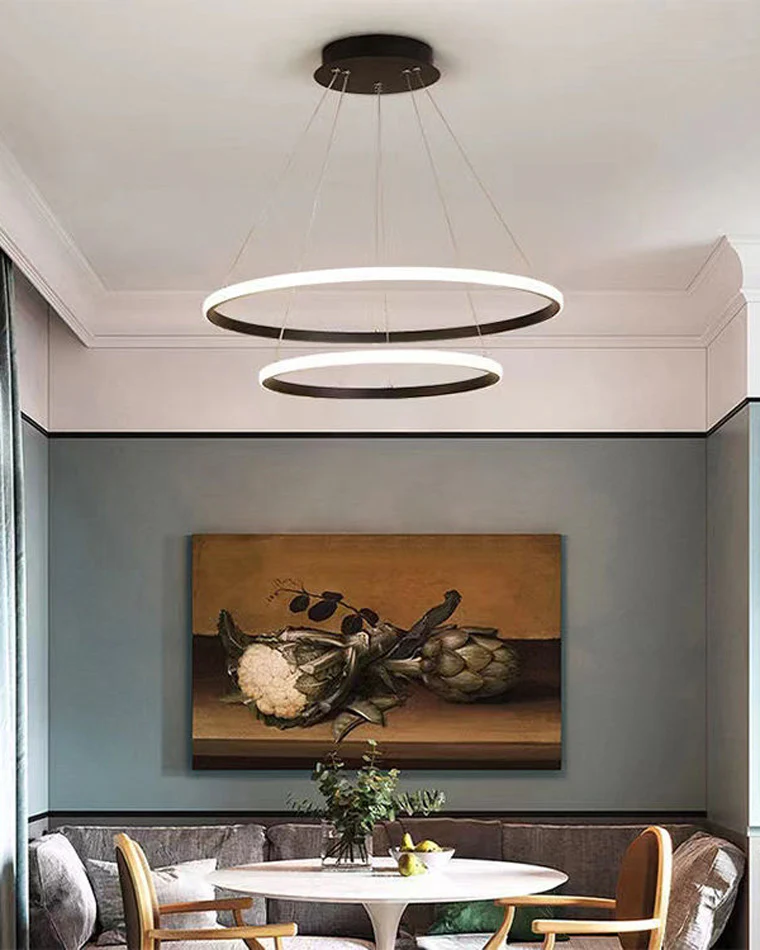 WOMO Tiered Circular Led Chandelier-WM2458 - Image 12