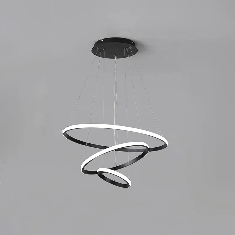 WOMO Tiered Circular Led Chandelier-WM2458 - Image 22