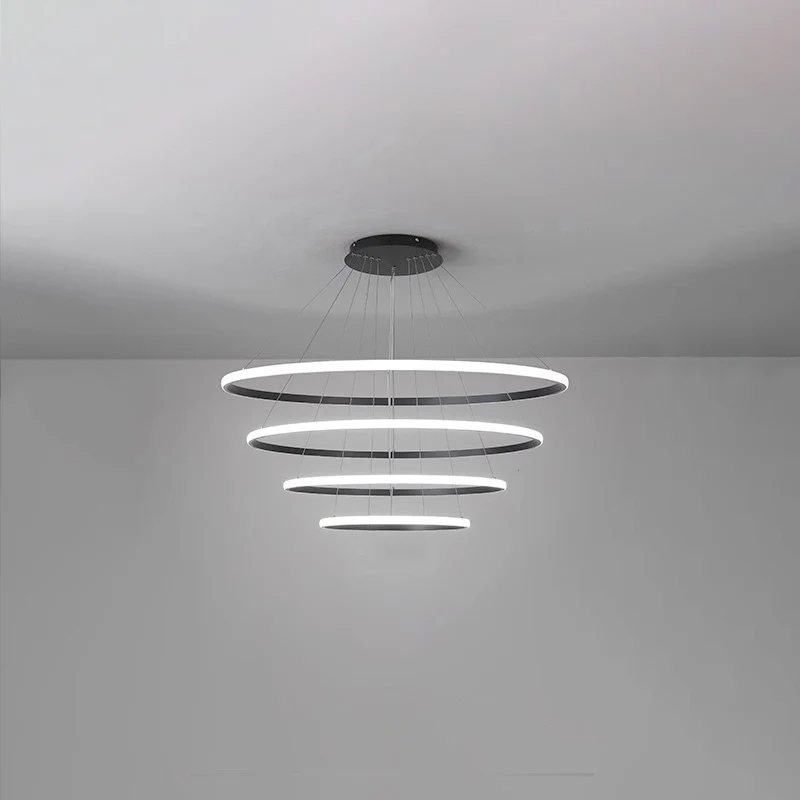 WOMO Tiered Circular Led Chandelier-WM2458 - Image 28