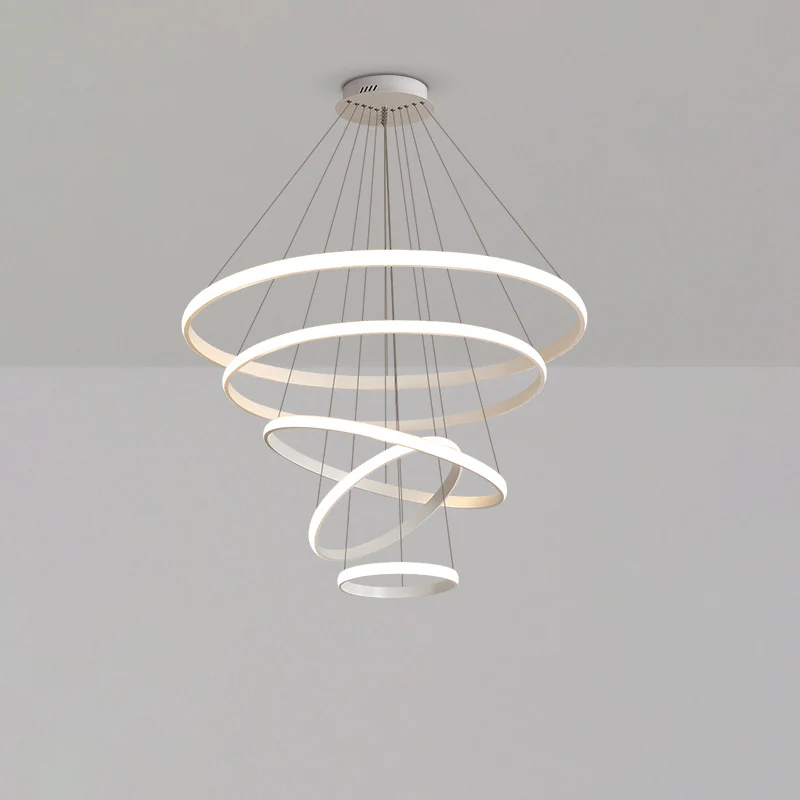 WOMO Tiered Circular Led Chandelier-WM2458 - Image 58