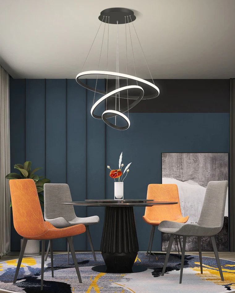 WOMO Tiered Circular Led Chandelier-WM2458 - Image 6