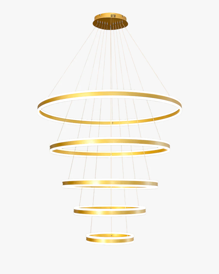 WOMO Tiered Circular Led Chandelier-WM3052