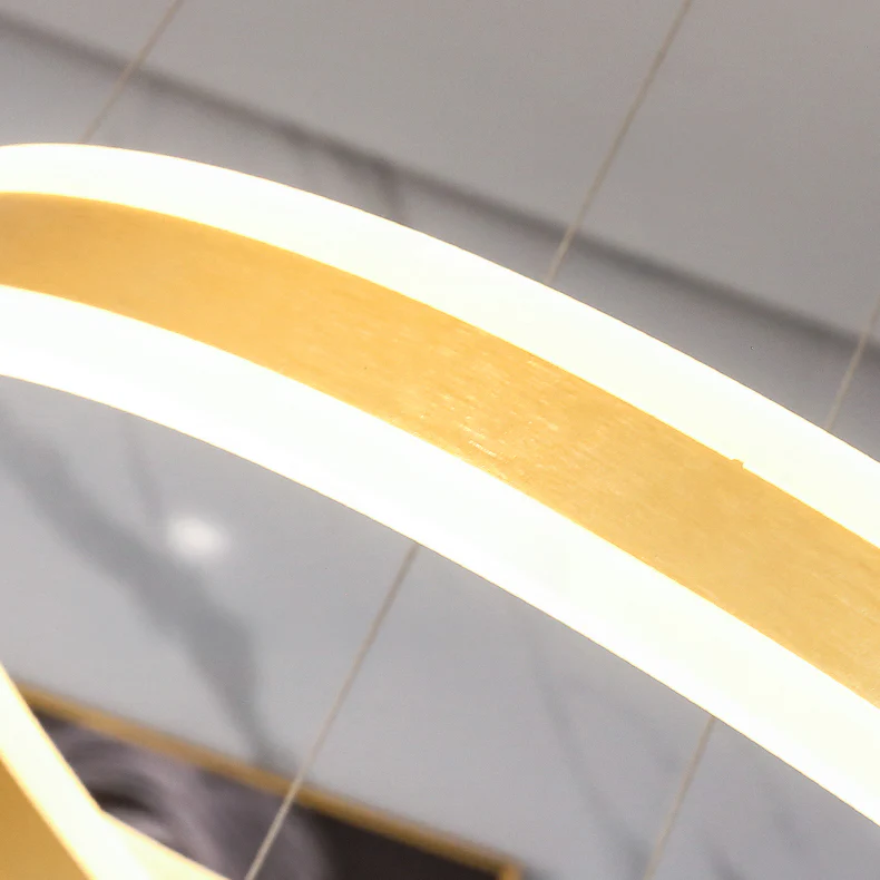 WOMO Tiered Circular Led Chandelier-WM3052 - Image 11