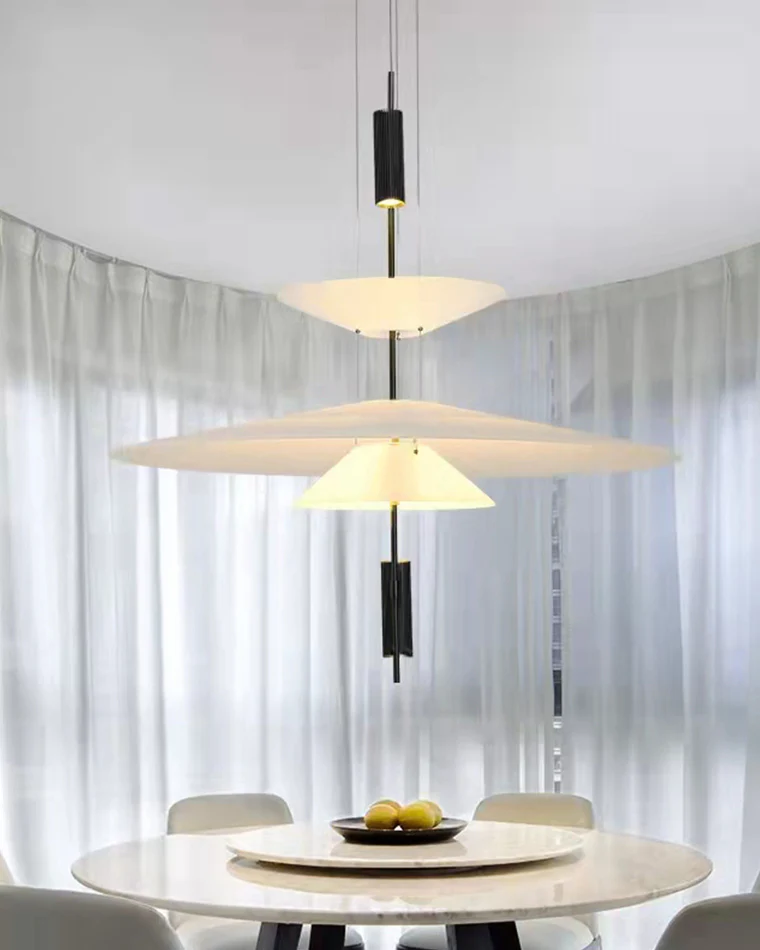 WOMO Tiered Cone Pendant Light-WM2513 - Image 14