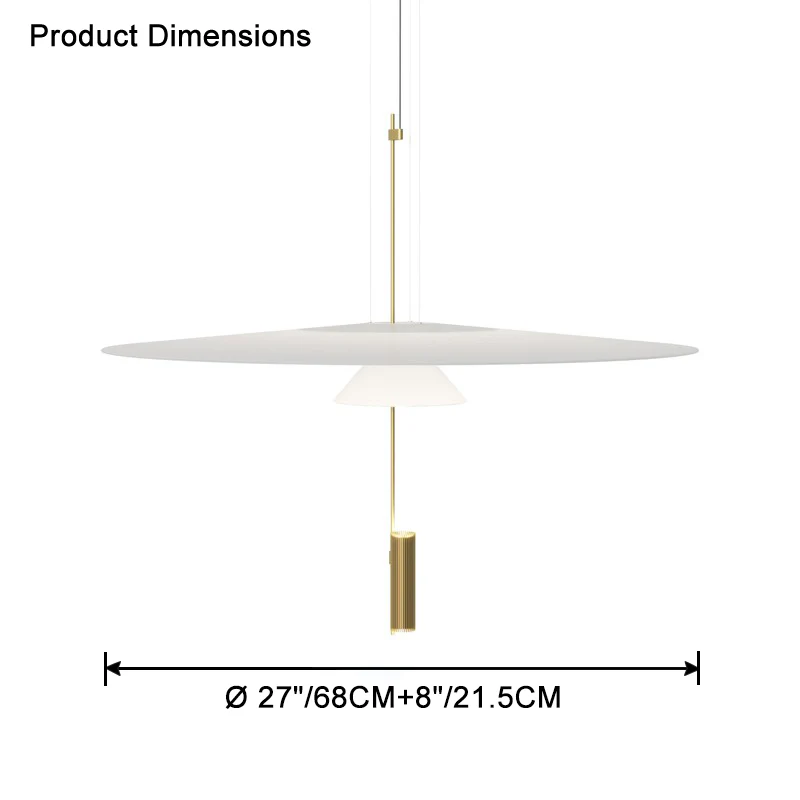 WOMO Tiered Cone Pendant Light-WM2513 - Image 32