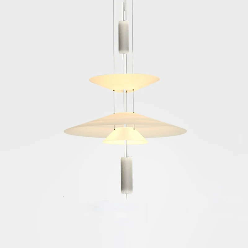 WOMO Tiered Cone Pendant Light-WM2513 - Image 41