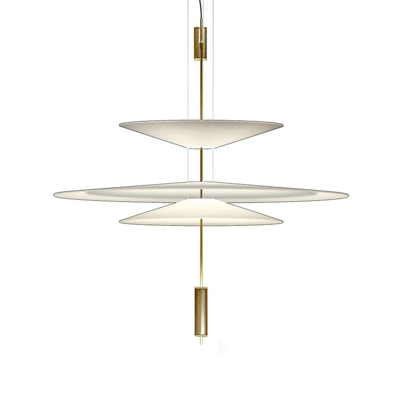 WOMO Tiered Cone Pendant Light-WM2513 - Image 55