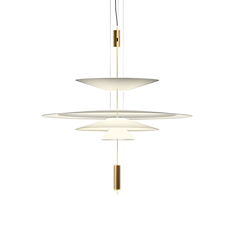WOMO Tiered Cone Pendant Light-WM2513 - Image 57