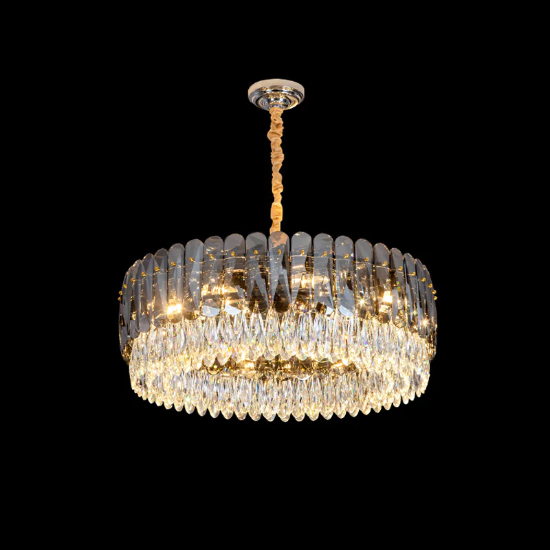 WOMO Tiered Round Crystal Chandelier-WM2542 - Image 34