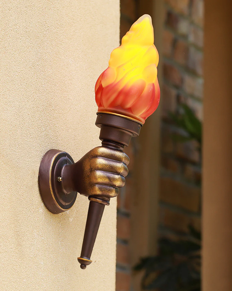 WOMO Torch Outdoor Wall Light-WM9072 - Image 11